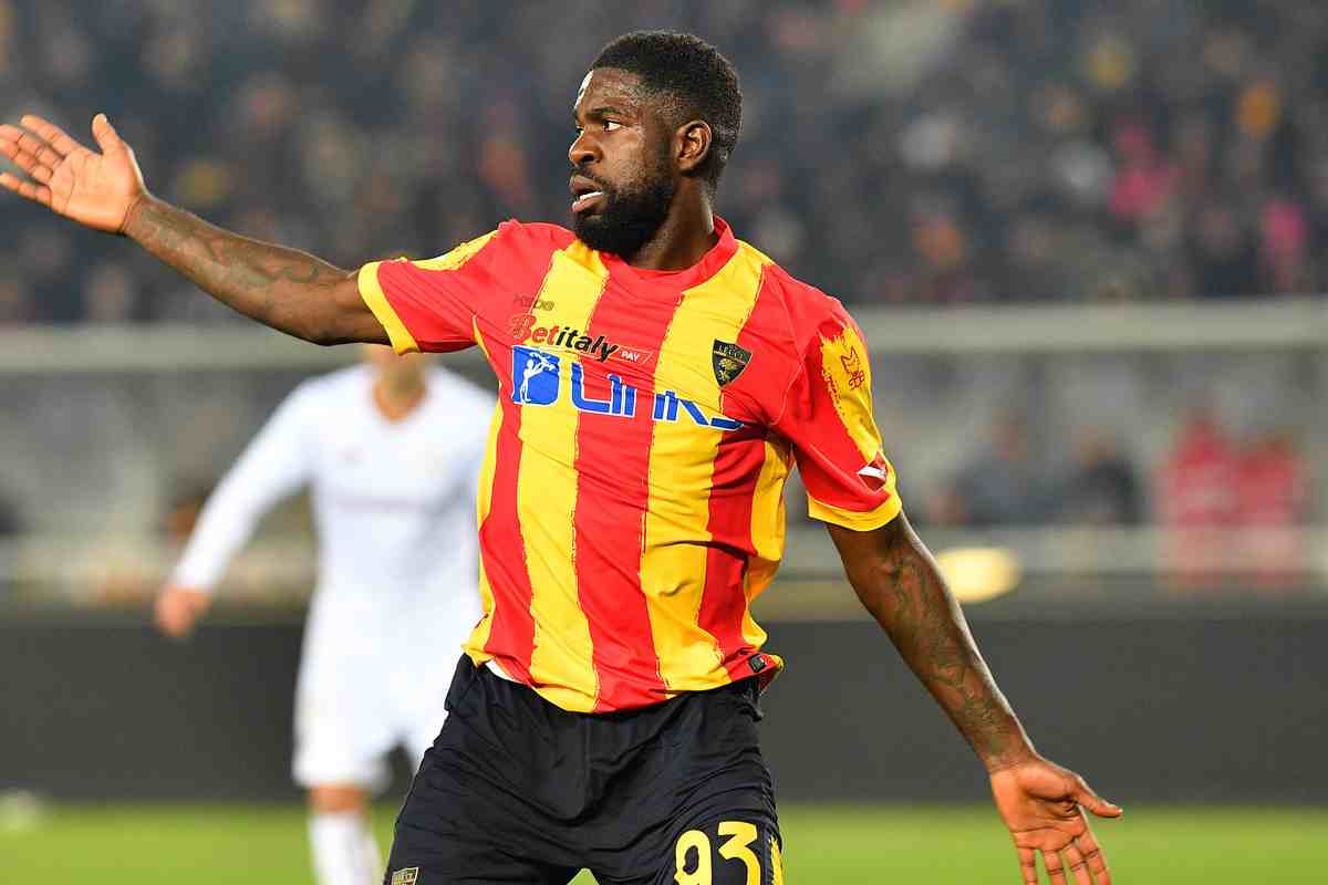 umtiti lecce foto lapresse