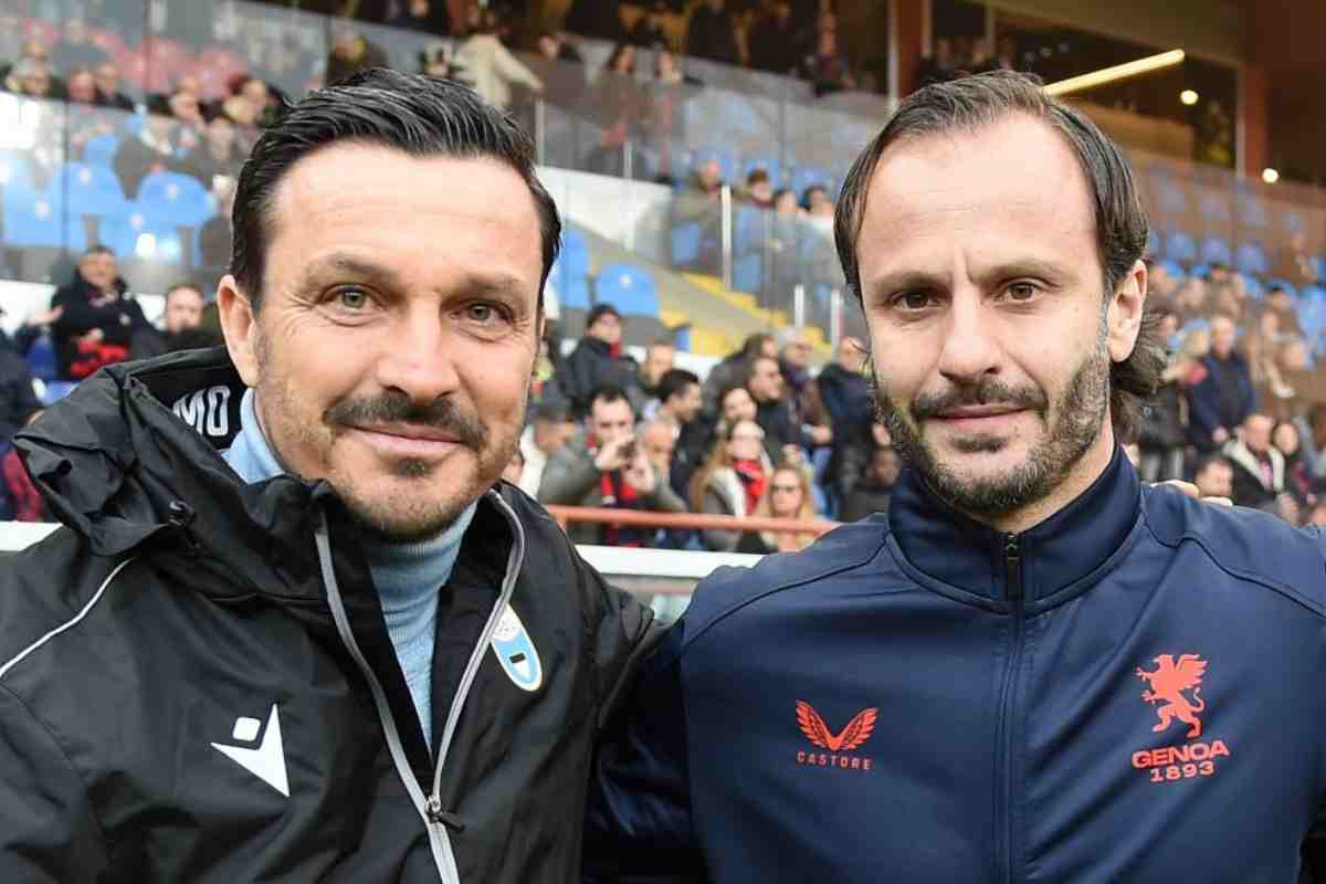 Oddo e Gilardino foto lapresse