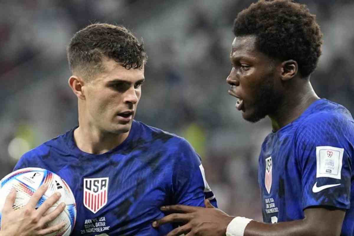 pulisic e musah foto lapresse