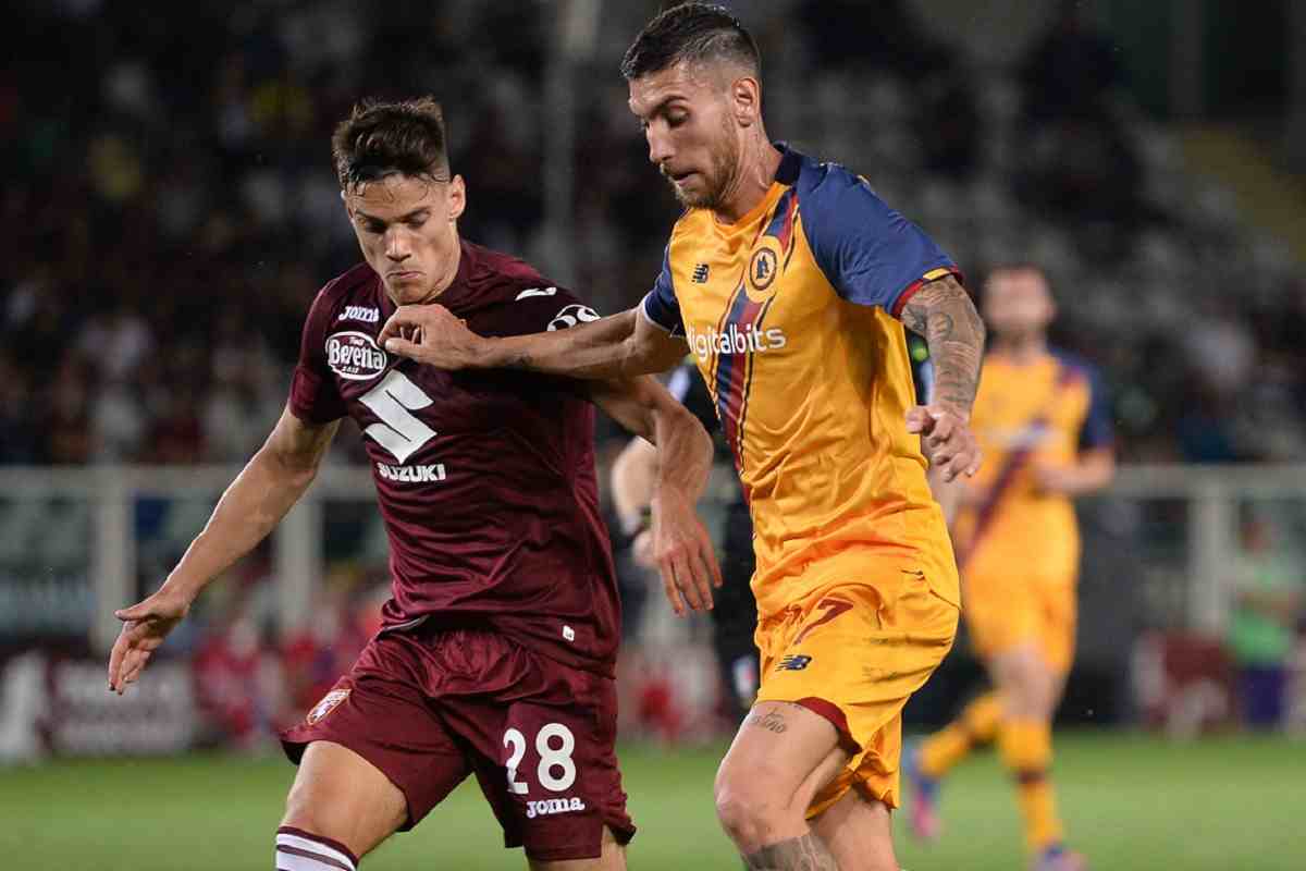 Samuele Ricci e Lorenzo Pellegrini, azzurri di Mancini.