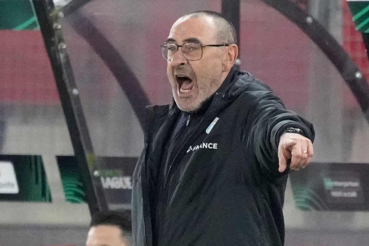 sarri lazio addio calciomercato