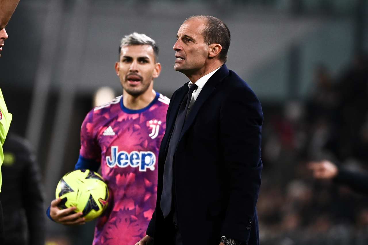 Allegri Paredes Juventus (LaPresse) - Calcionow