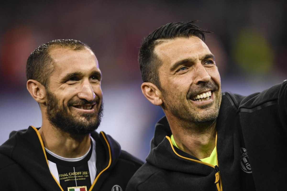 Chiellini e Buffon - CalcioNow.it (La Presse)