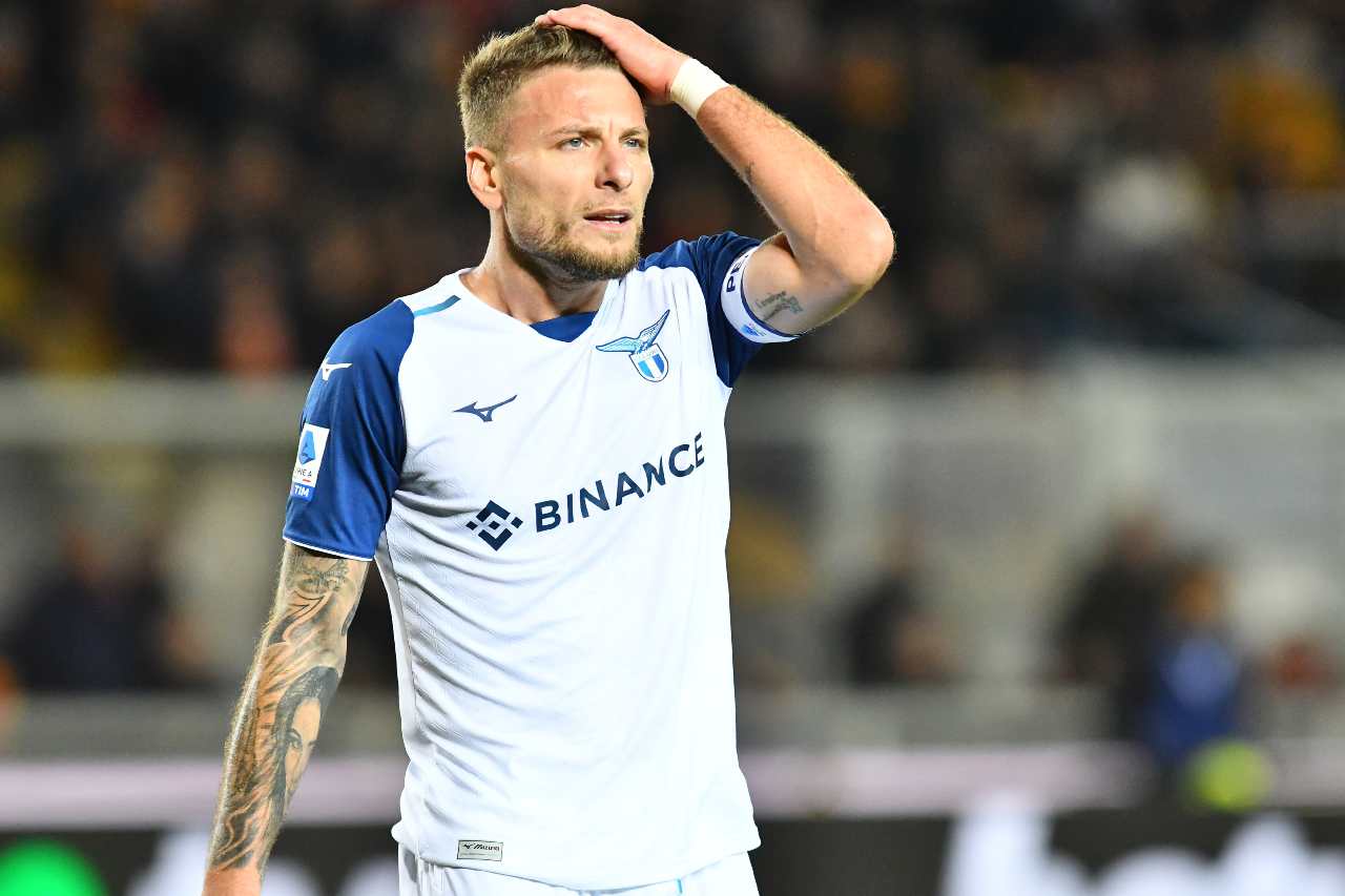 Comunicato Lazio condizioni Ciro Immobile (LaPresse) - Calcionow