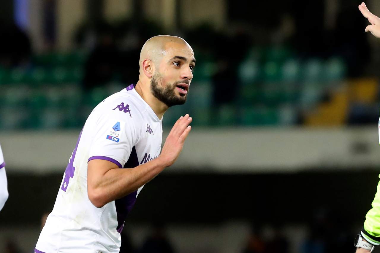 Fiorentina infortunio Amrabat (LaPresse) - Calcionow