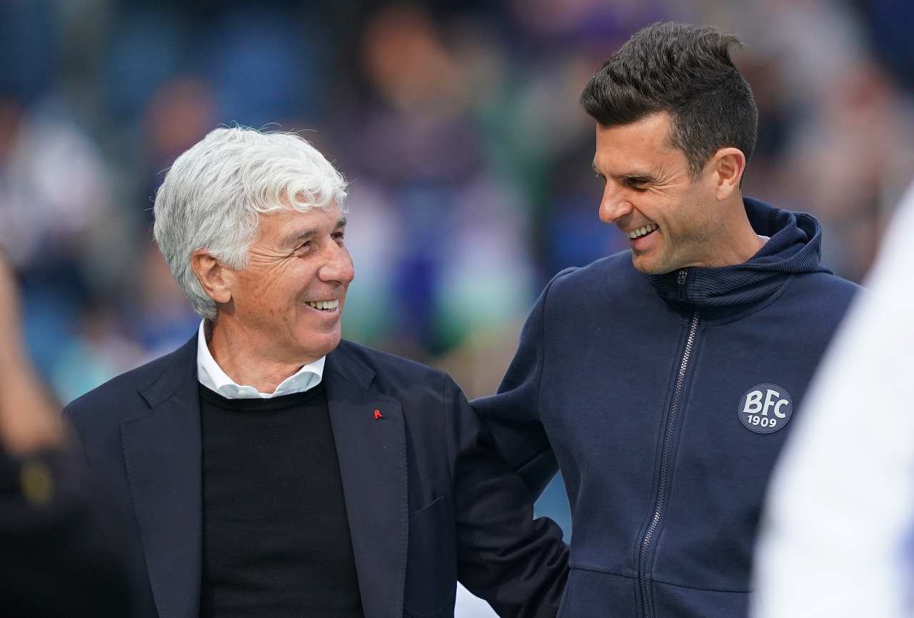 Gasperini Thiago Motta Atalanta (LaPresse) - Calcionow