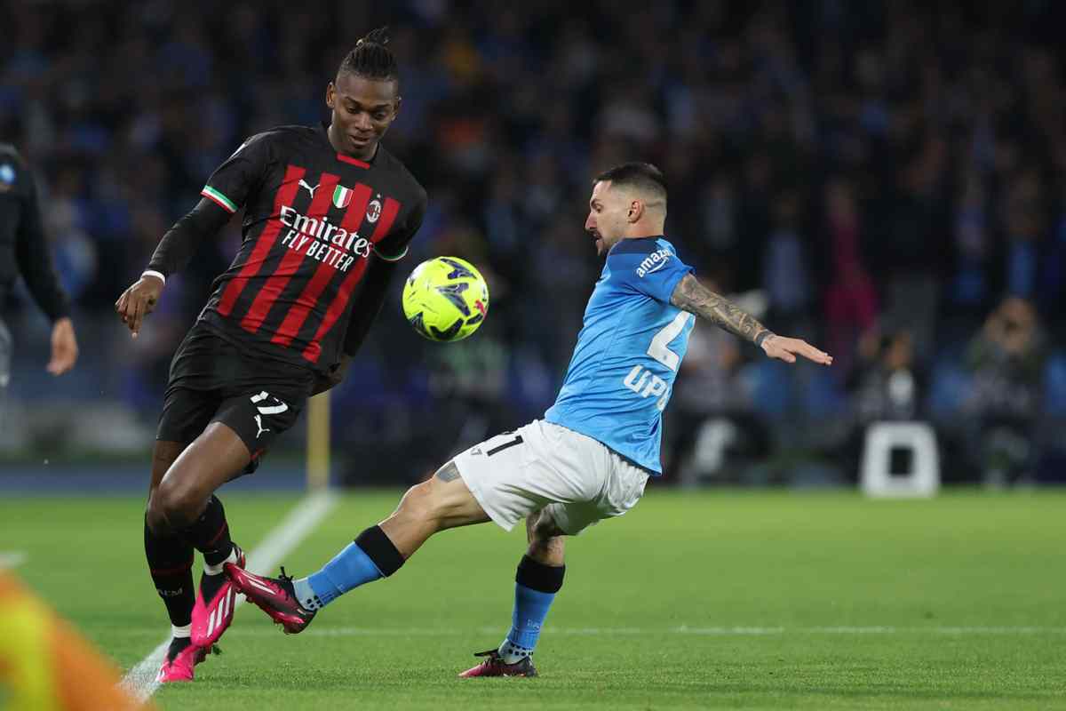 Leao e Politano in Napoli-Milan - CalcioNow.it