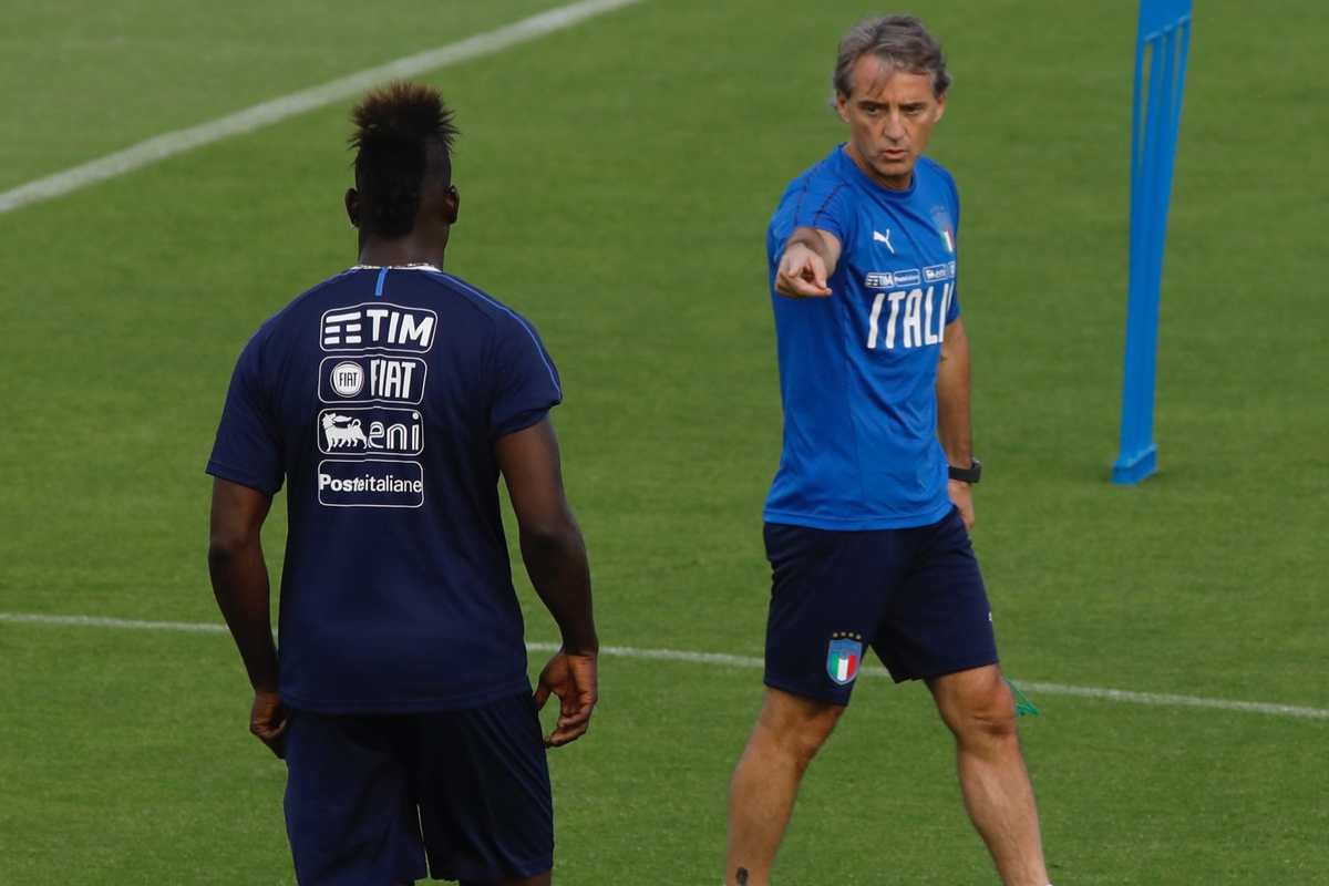 lite mancini balotelli - CalcioNow.it (La Presse)