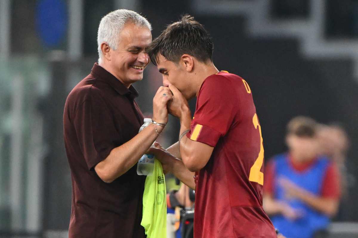 Mourinho Dybala Roma (LaPresse) - calcionow.it