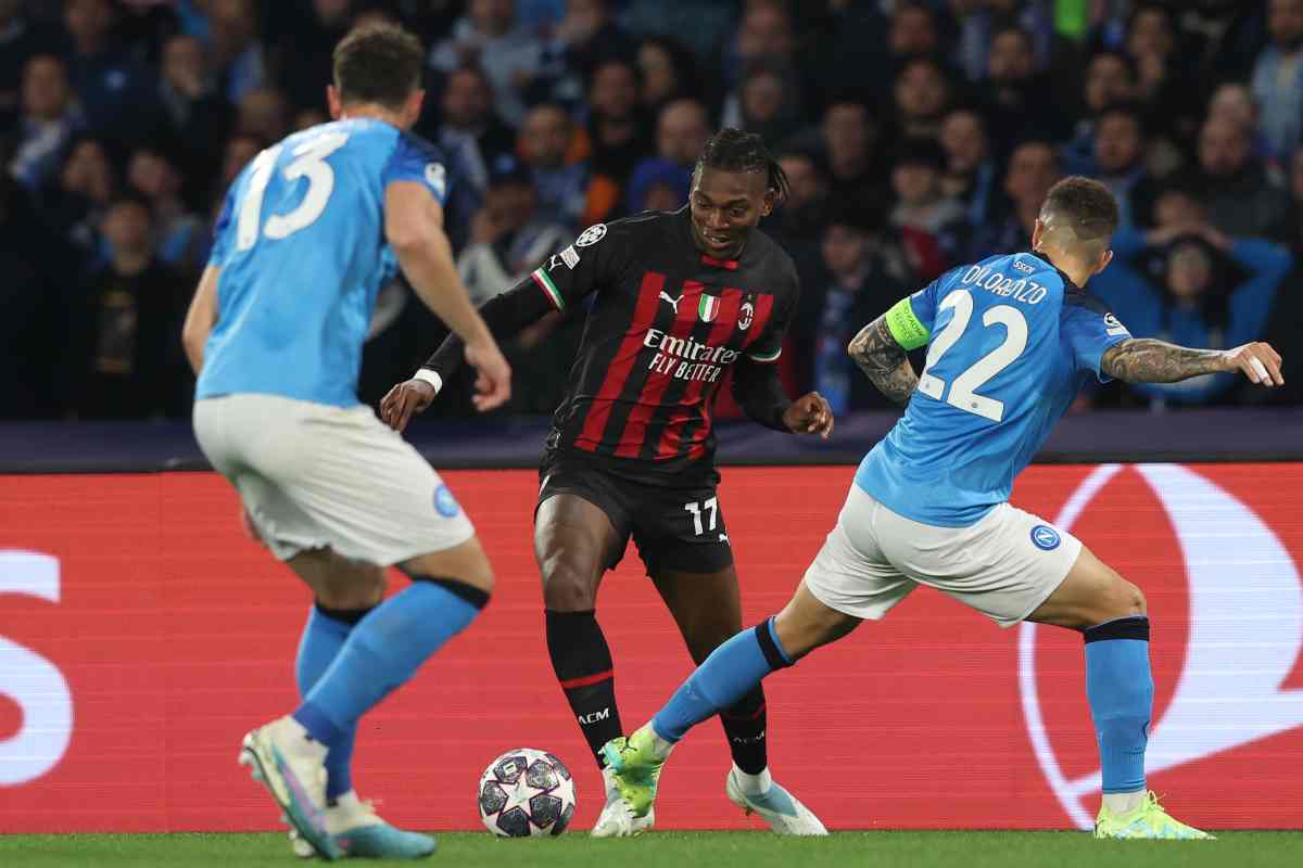 Napoli Milan Champions League (LaPresse) - calcionow.it