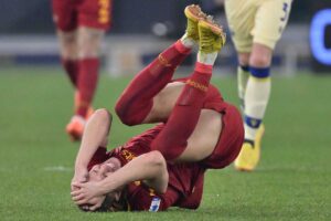 Roma, infortunato giocatore_ stagione finita