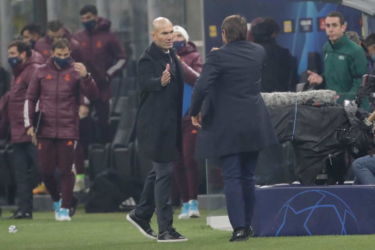 Zidane e Conte - CalcioNow.it (La Presse)