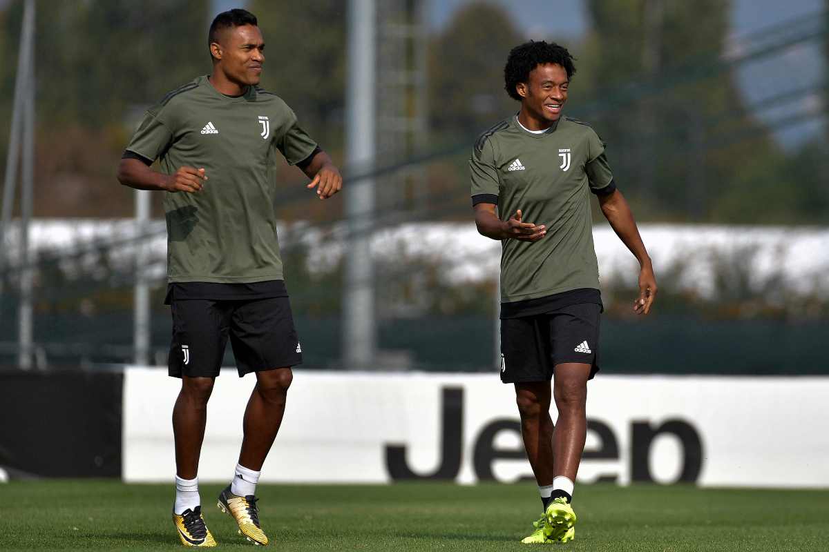 addio Alex Sandro juventus