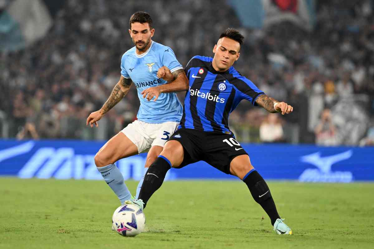 infortunio inter lazio