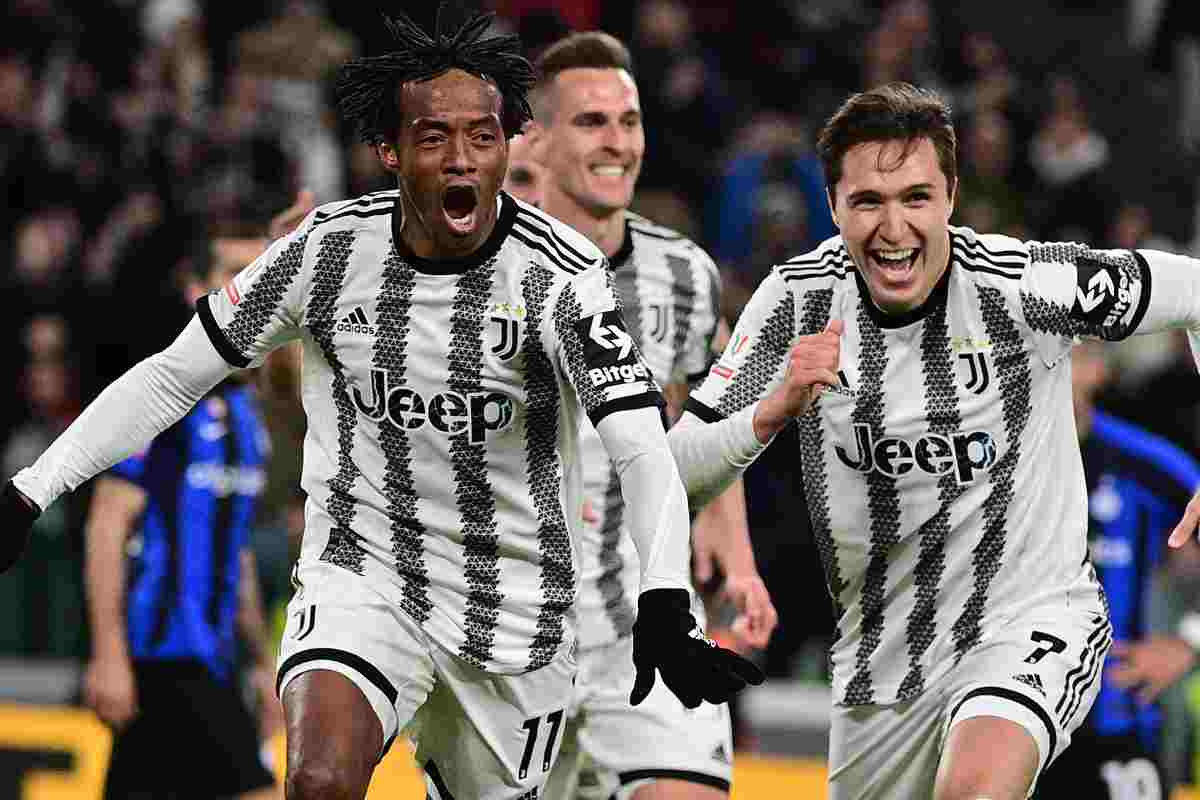 juve esulta - lapresse