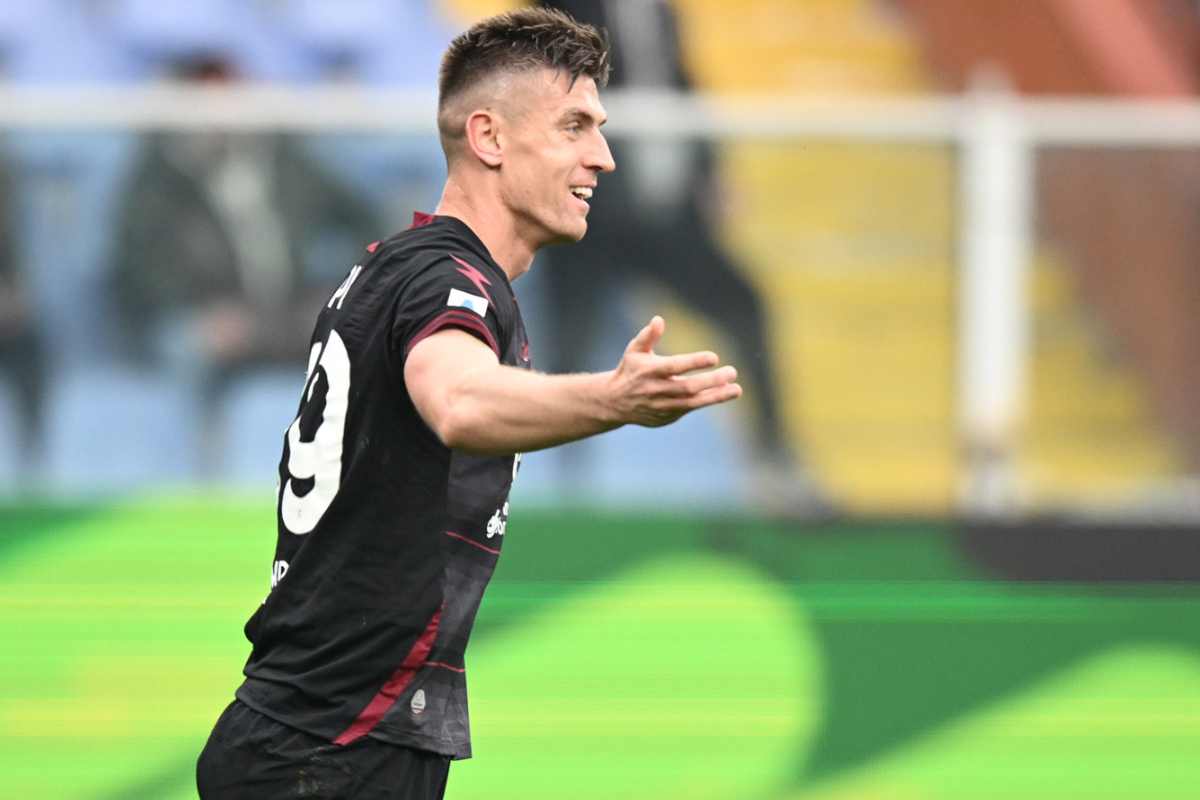 Calciomercato Piatek Salernitana Genoa