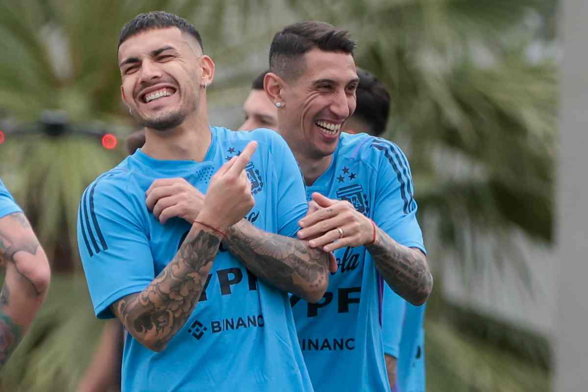 Di Maria e Paredes ai saluti 