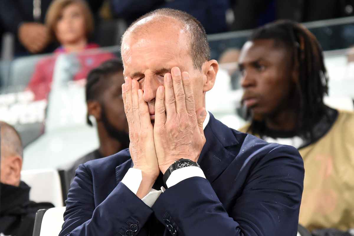 Esonero Allegri (LaPresse) - calcionow.it