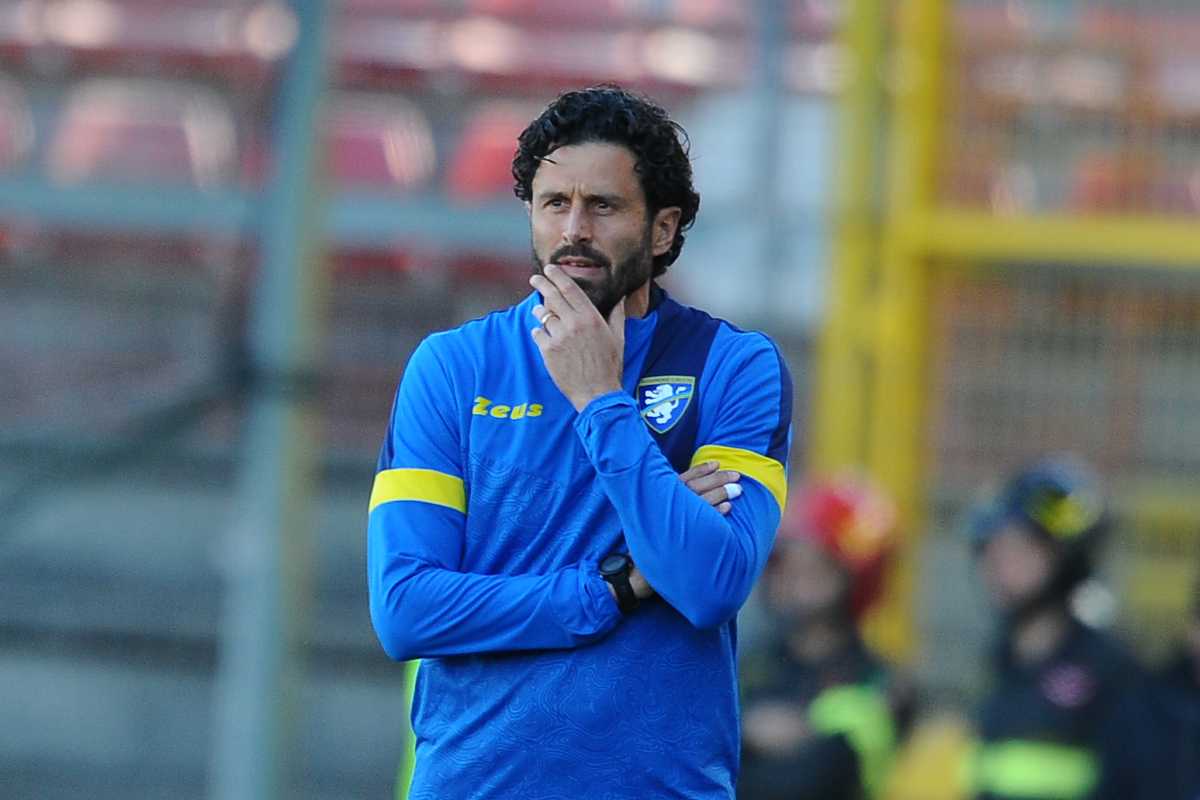 Grosso allenatore Frosinone (LaPresse) - calcionow.it