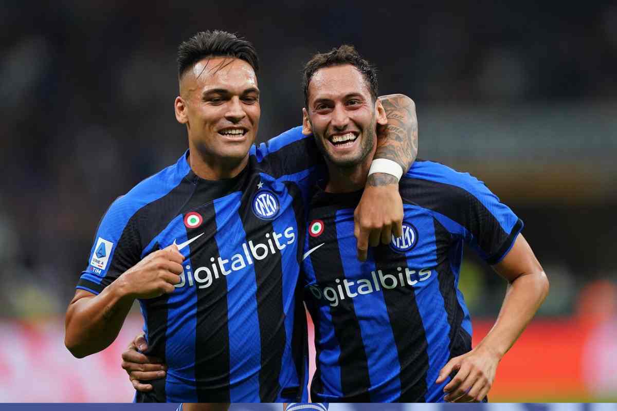 Inzaghi Milan Inter Champions Lautaro Martinez Calhanoglu