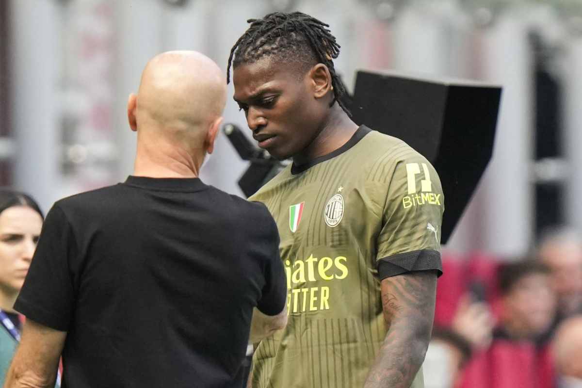 Leao Milan Inter condizioni infortunio