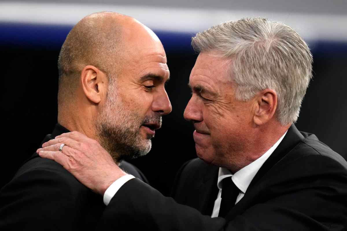 Manchester City Real Madrid Guardiola Ancelotti