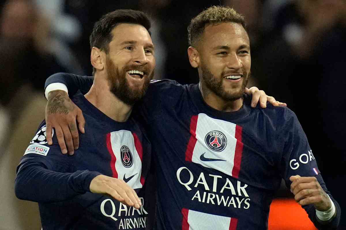 Neymar Barcellona festa scudetto