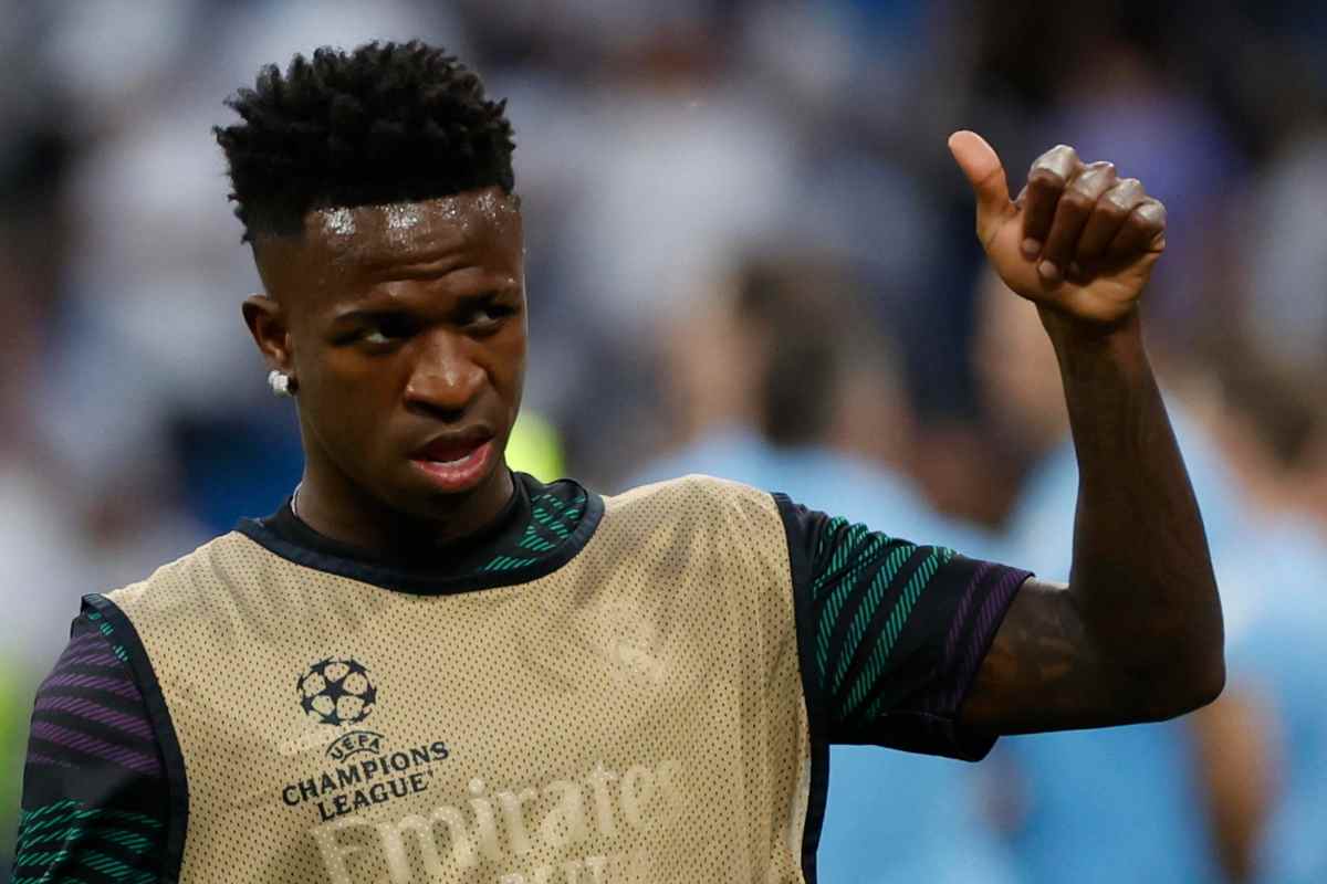 Vinicius Jr, autore di un bel gesto