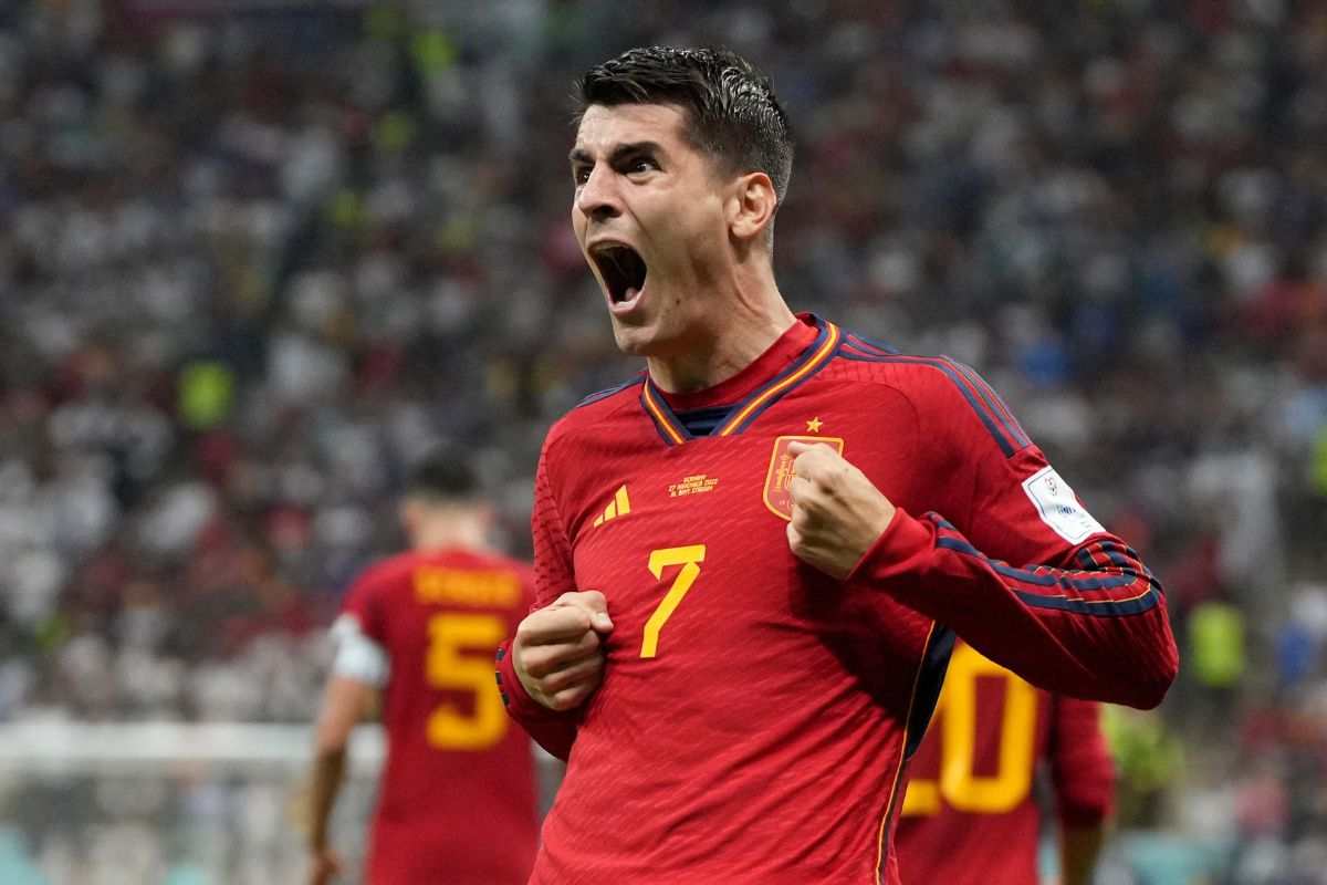 Alvaro Morata Milan Atletico Madrid