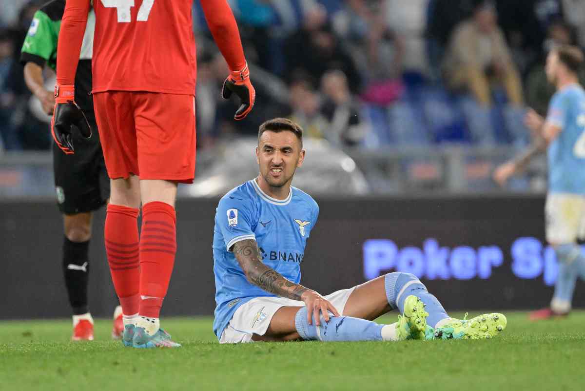 infortunio vecino lazio - calcionow