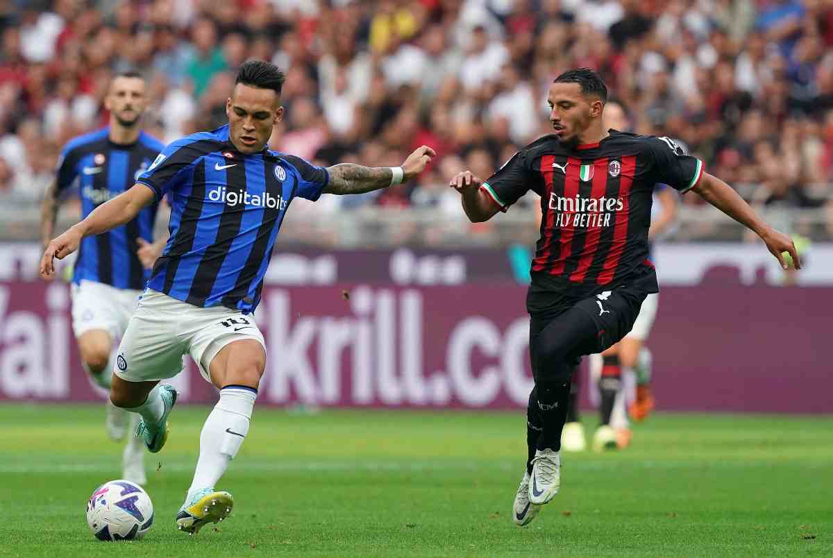 milan inter infortunio