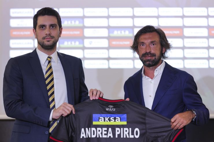 Pirlo, viene esonerato ma torna subito in pista