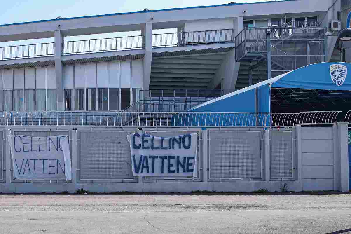 Brescia-Cosenza proteste