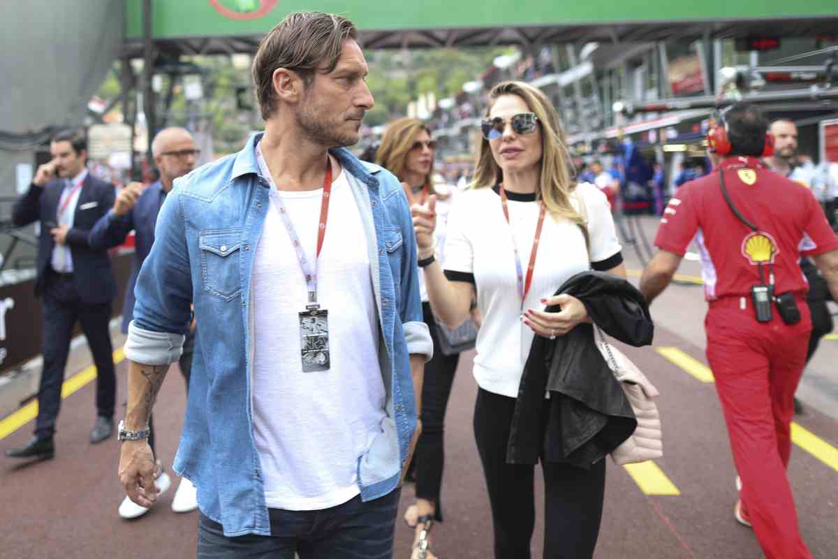 Primo accordo tra Totti e Ilary Blasi 