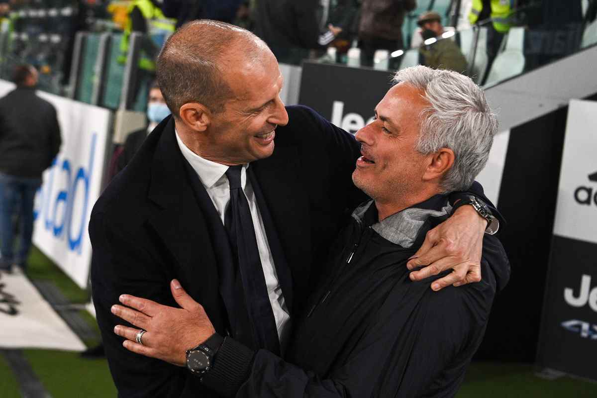 Spaccatura Juventus Mourinho