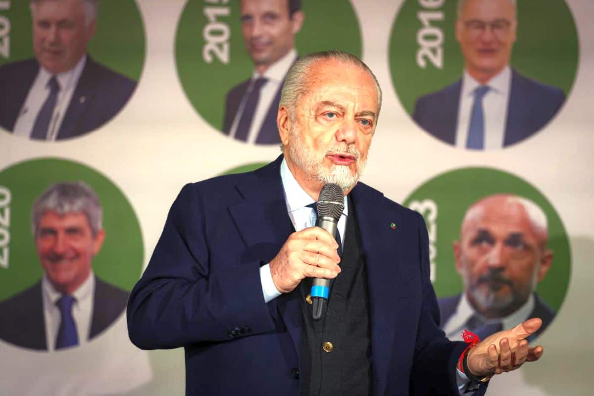 de laurentiis si è arrabbiato