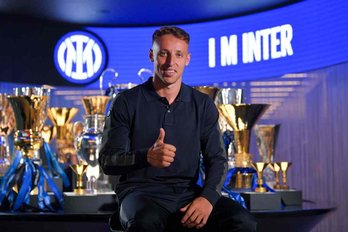 Davide Frattesi, la presentazione all'Inter