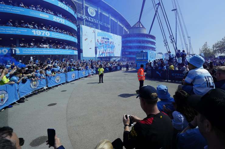 L'Etihad Stadium a breve cambierà