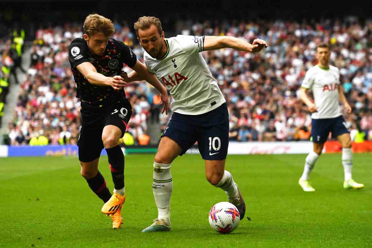 Harry Kane via dal Tottenham