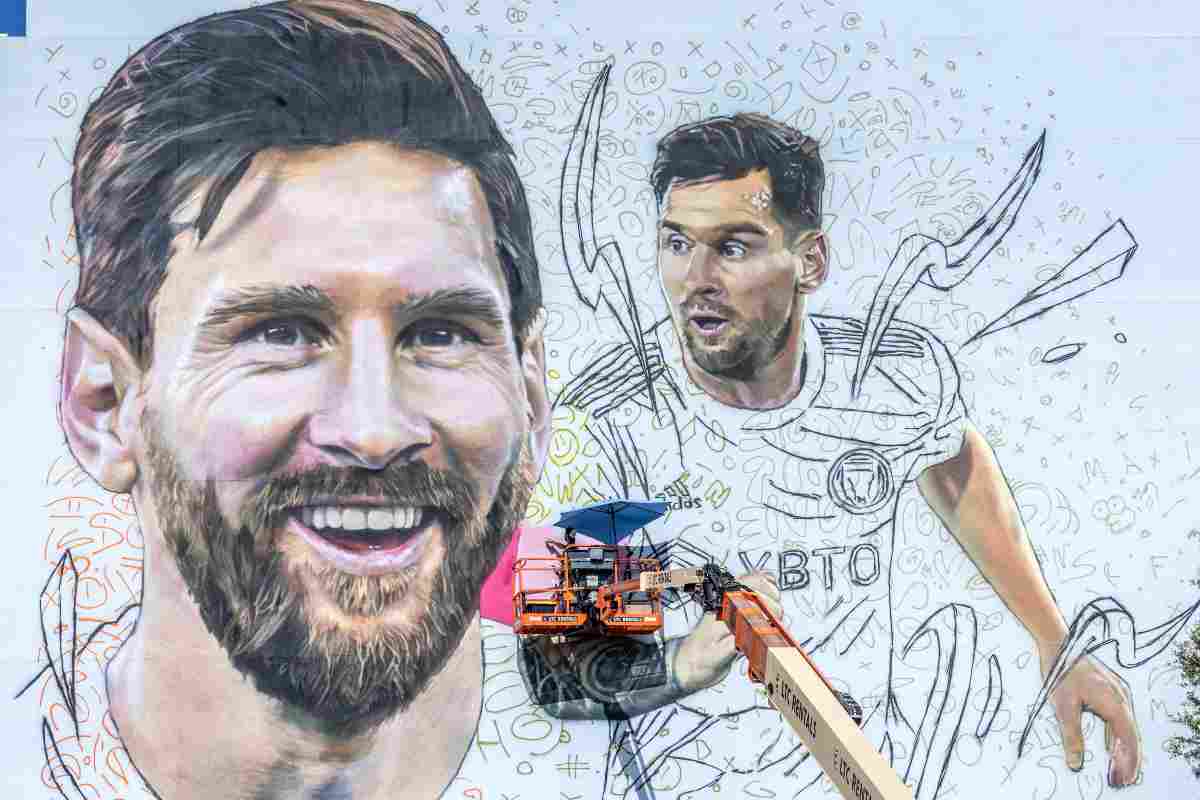 Lionel Messi, il regalo di David Beckham