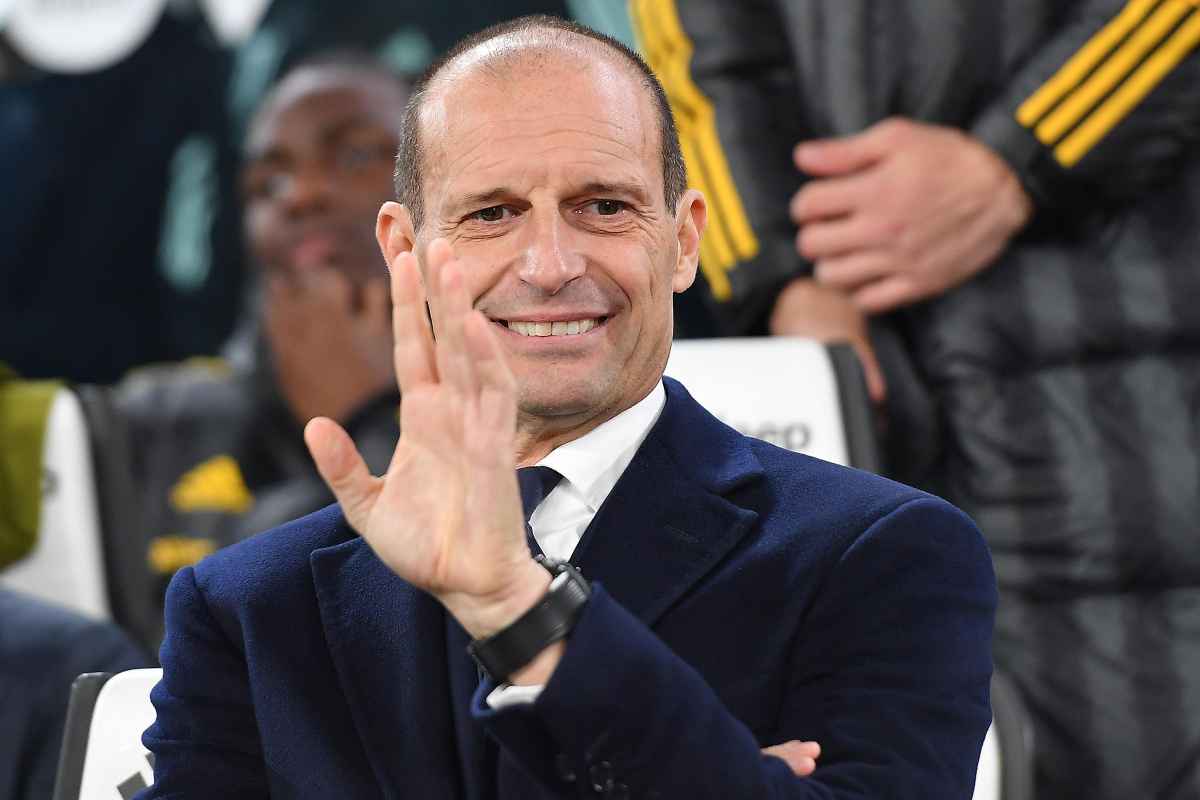 Allegri sorride per un nuovo acquisto