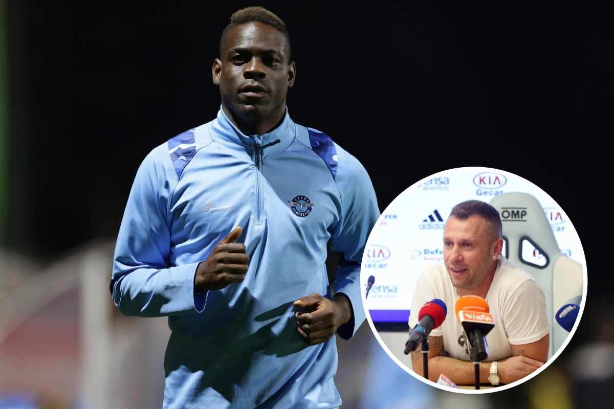 Rivelazione di Balotelli su Cassano