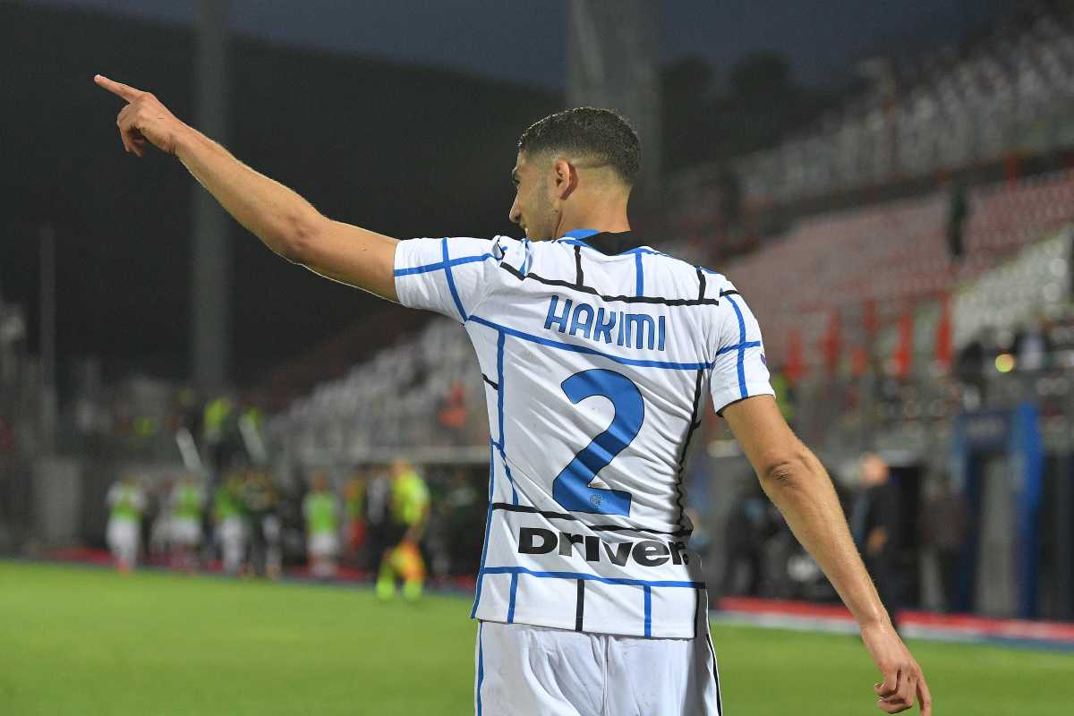 Hakimi torna all'Inter