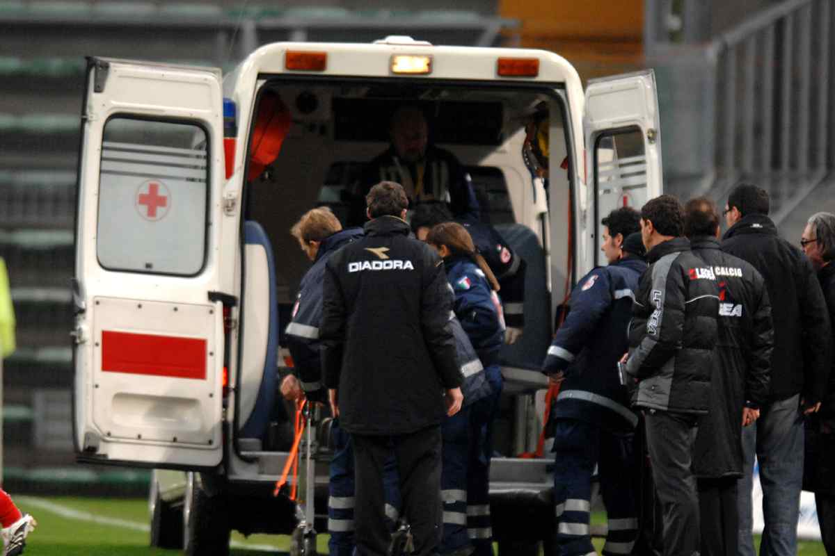 Serie A infortunio