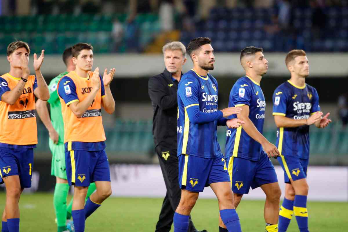 Hellas Verona ritiro