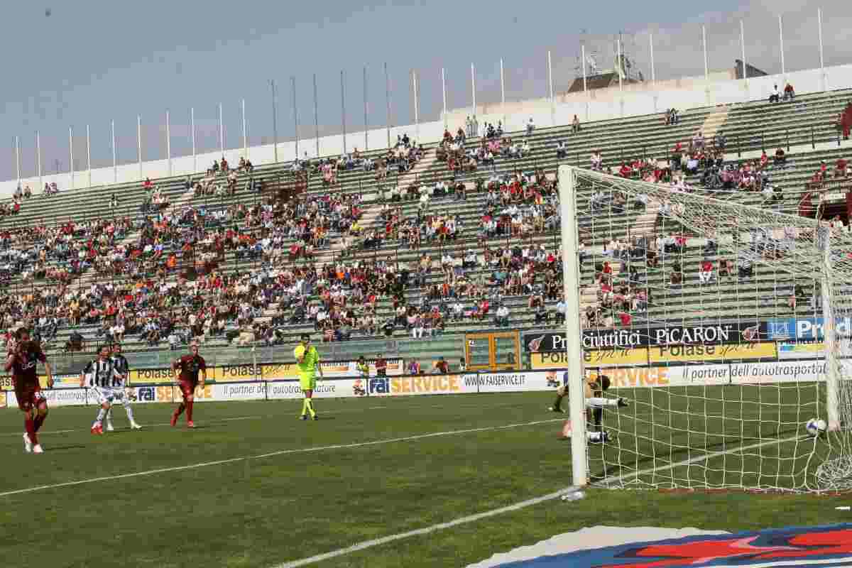 vittoria a tavolino reggina calcio