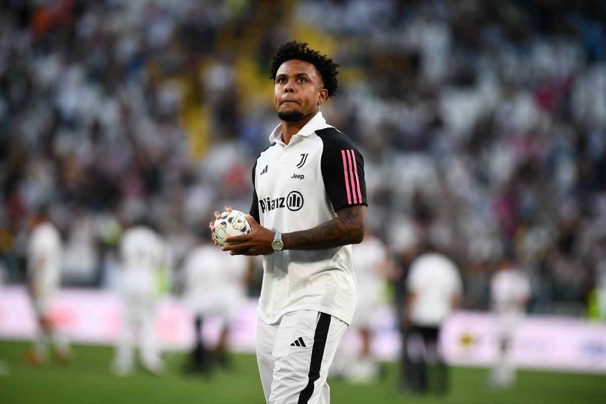 Weston McKennie infortunio juventus