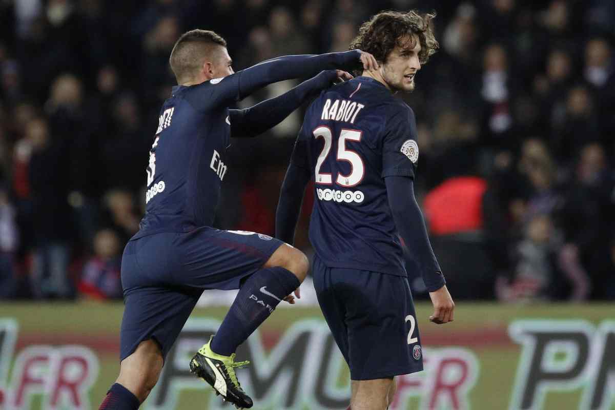 Verratti e Rabiot nel mirino del Barcellona