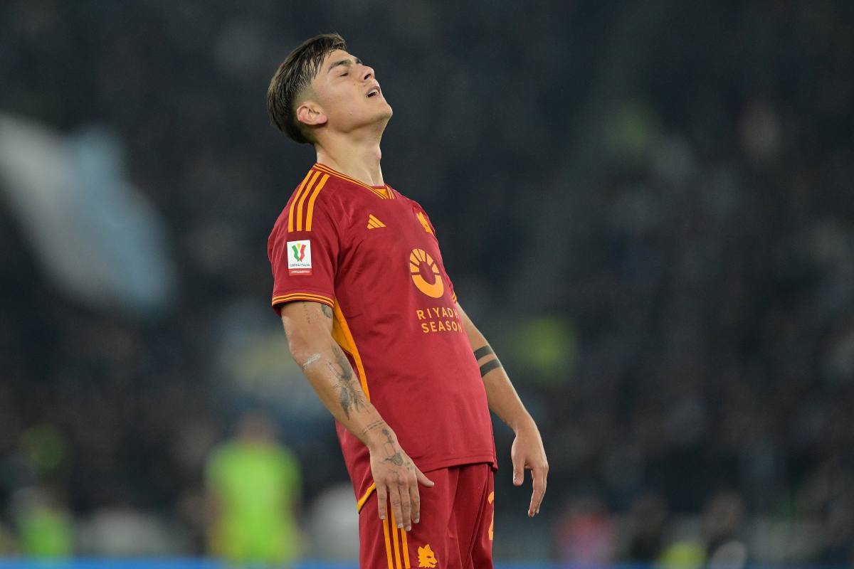 Dybala ancora infortunato con la Roma