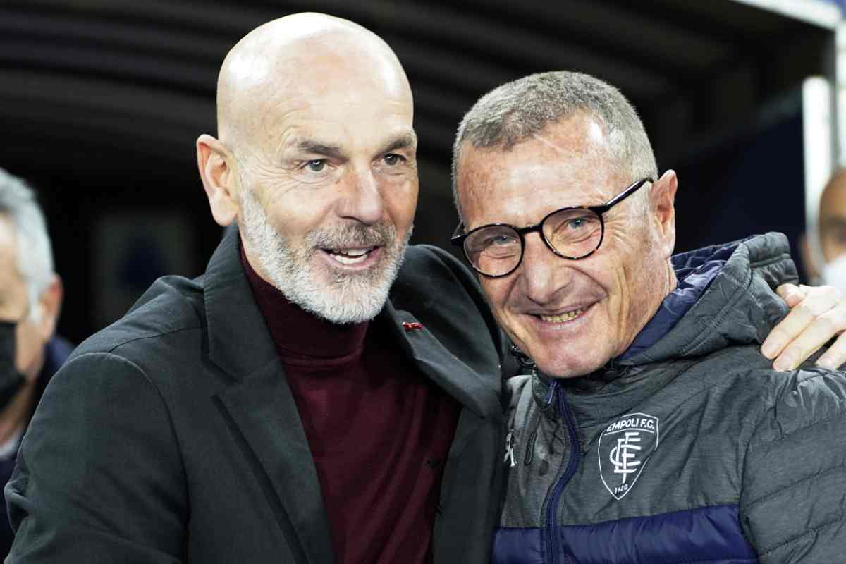 Empoli Milan Pioli Andreazzoli esonero